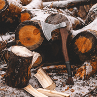 DUKE – handcrafted heavy-duty axe U8GA 1300 g, ash handle 55 cm TR8