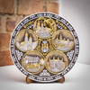 Talerz 20cm Kraków ceramiczny dekoracyjny na ścianę kolekcjonerski pamiątka z Polski Suvenix POL-PT-083