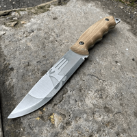 Handmade Outdoor Knife WANDERER Iron Skull – Full Tang 50x14 KN19