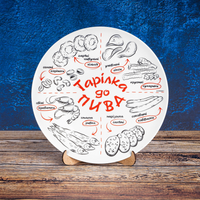 Talerz 20cm Tarilka do Piwa Ukraina ceramiczny dekoracyjny stołowy Suvenix AA-MT-011